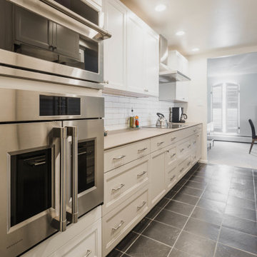 Galley Kitchen with Optimized Appliance Layout