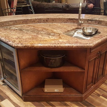 Thick Chiseled Edge Kitchen Countertops