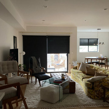Contrast Harmony: Master Blinds Transforms Santa Monica Homes with Black and Whi