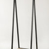 Walter Coat Stand With Shelf, Black