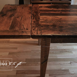 Reclaimed Wood Harvest Tables - Products