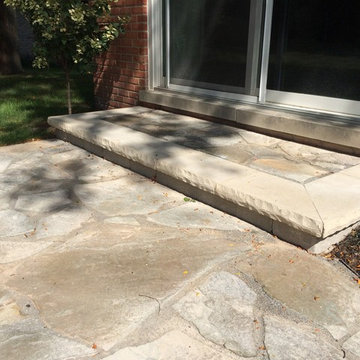 Bluestone Flagstone Patio Extentsion