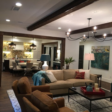 Basement Living Room & Kitchen
