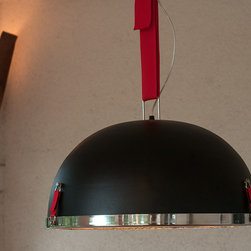 BIG strap lamp two - Pendant Lighting