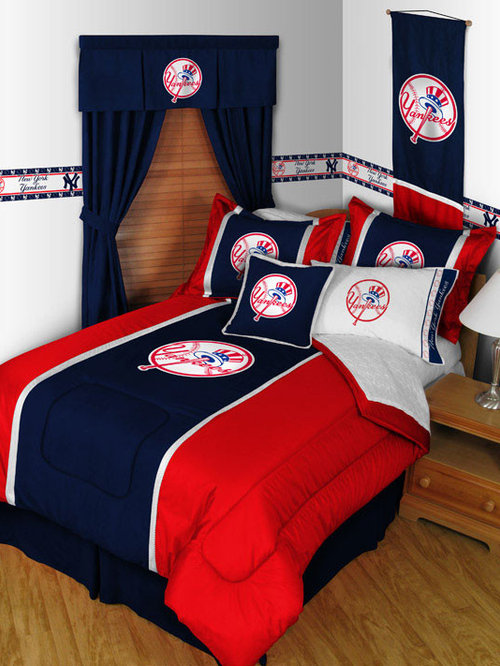 Mlb New York Yankees Bedding And Room Decorations