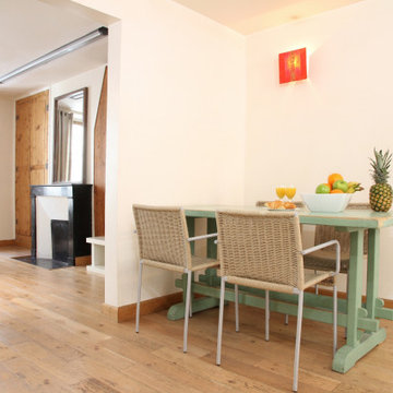Small but stylish dining spaces