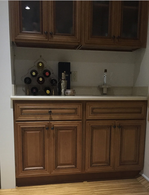 Wine Fridge Installation By Replacing A