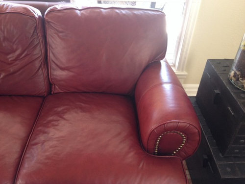 Re Stain A Leather Couch, Can You Stain A Leather Couch Darker
