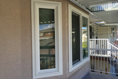 Example of a minimalist patio design in Vancouver