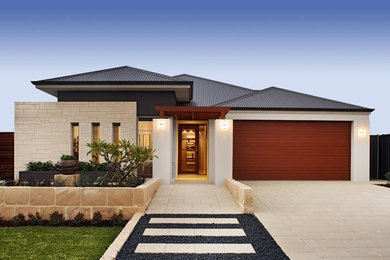 Photo of a contemporary exterior in Perth.