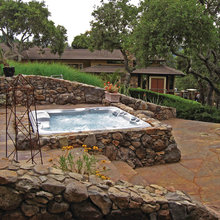 Above ground Hot Tub