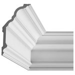 Orac Decor - Orac Decor Plain Polyurethane Crown Moulding, Face: 11-1/4" - Our Plain Crown Moulding profiles have a sharp, clean deep relief and crisp line details to enhance the look of any room. It provides a Modern appearance.