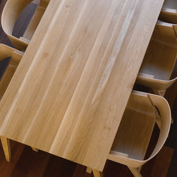 Natural Jutland A Grade Solid European Oak 300 x 110cm Dining Table by Mads Joha - Dining Tables