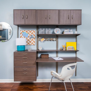 Organized Home Office | Organized Living freedomRail