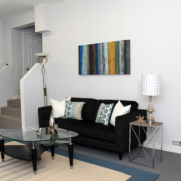 Former Variety Store turned into a family home. Challenging space to work with.