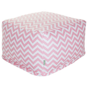 baby pink ottoman