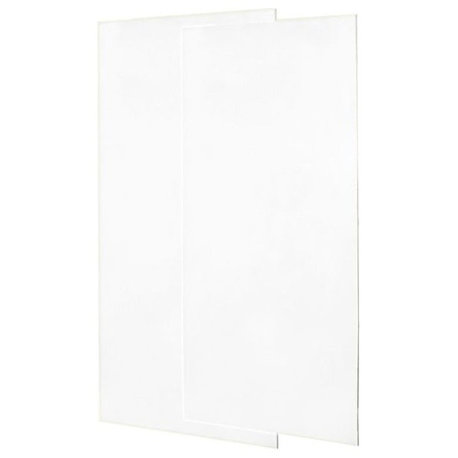 Swan 36x96 Solid Surface Shower Wall Panel, White