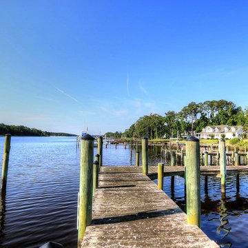 Fabulous Waterfont Home with 7 boat slips at 105 Bimini Court, Havelock, NC