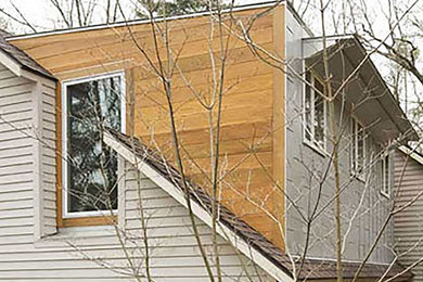 Trendy exterior home photo in Boston