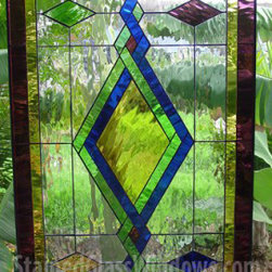 Geometric and Clear Beveled Glass - Products