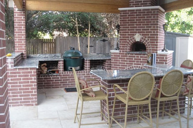 Wood Fired Oven in Outdoor Kitchen