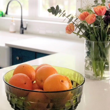 Colorful & Eclectic Kitchen by Solana James CKD