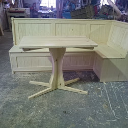 Pine corner bench - Products