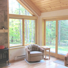 gas wood stove