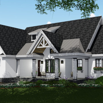 Mistwood Farm House Plan Front