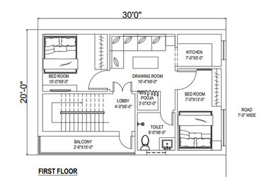 2 Storey Floor Plan