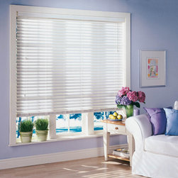 Faux Wood Blinds - Window Treatments