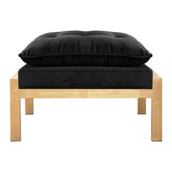 Worlds Away - Worlds Away Cameron Ottoman - Footstools And Ottomans