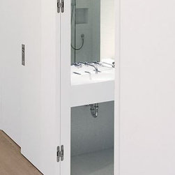 Modern Concealed Door Hinge - Tectus TE.240 - Hinges