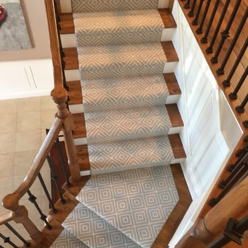 Wyckoff, NJ Stair Runner Job