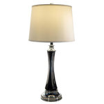 Dale Tiffany - Dale Tiffany GT20040 Vena, 1 Light Table Lamp, Chrome - Our Vena 24% Lead Crystal Table Lamp features a slVena 1 Light Table L Polished Chrome Natu *UL Approved: YES Energy Star Qualified: n/a ADA Certified: n/a  *Number of Lights: 1-*Wattage:100w E26 Medium Base bulb(s) *Bulb Included:No *Bulb Type:E26 Medium Base *Finish Type:Polished Chrome