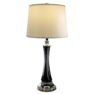 Dale Tiffany GT20040 Vena, 1 Light Table Lamp, Chrome