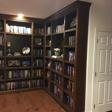 Jacobs - Custom built Cherry shelving