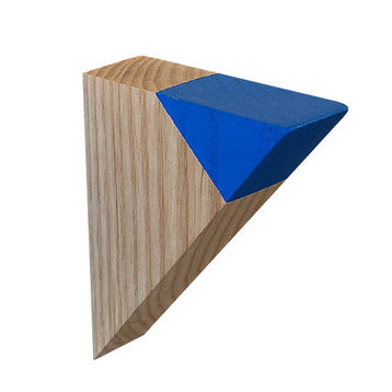 Soldier Triangle Wall Peg, Blue