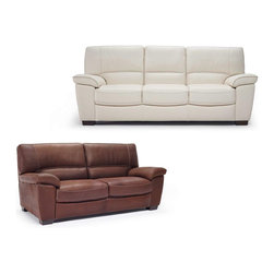 Girolamo B905 Leather Sofa Set by Natuzzi Editions - Sofas