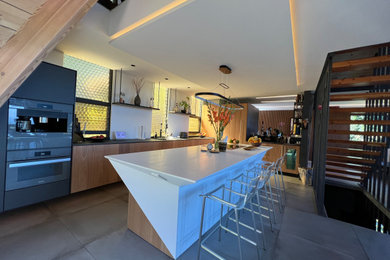 Example of a kitchen design in San Francisco