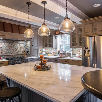 Fairfax Station, VA - Traditional - Hickory Kitchen