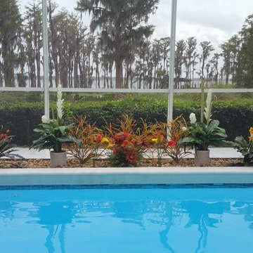 Seasonal Artificial Outdoor Floral Arrangements