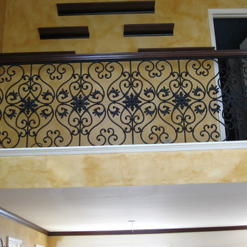 Interior Iron Rails