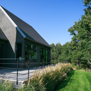 Ornamental Grasses Around Patio