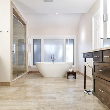 Espresso Travertine