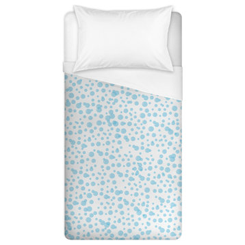 Bubbles Twin Brushed Poly Duvet Cover