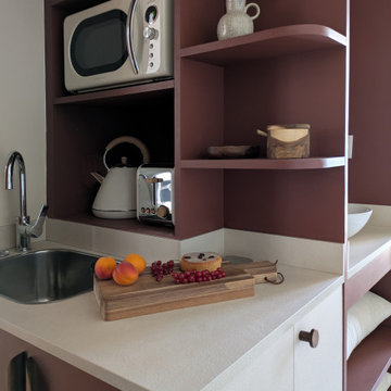 Fustel/ Renovation d'un pied à terre de 11m²