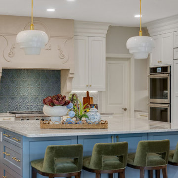 Denver Hilltop Modern French Kitchen