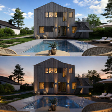 Montauk House — Exterior Visualization 04 — AI Final