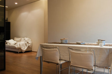 Esempio di una sala da pranzo design